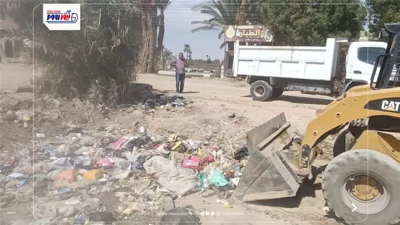 حملات للنظافة ورفع الإشغالات وتحسين المظهر الحضاري بمركز ومدينة أبشواي