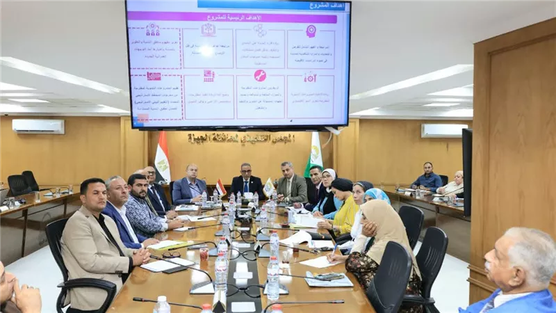الأنصاري يعقد اجتماعًا لمناقشة آليات تحديث المخطط الاستراتيجي العام 
