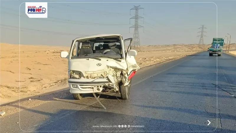 صورة من الحادث في المنيا 