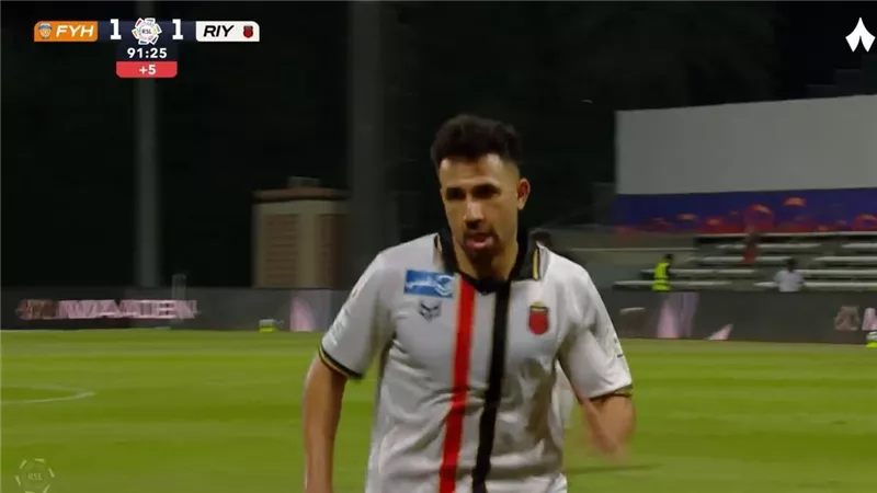 تريزيجيه ينقذ الرياض من الخسارة بهدف قاتل في الدوري السعودي