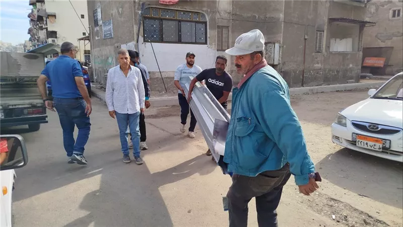  احباط محاولة تحويل شقة سكنية إلى نشاط تجاري بدون ترخيص  بحي الزهور ببورسعيد