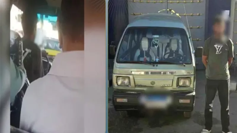 ضبط سائق ميكروباص هدد الركاب بالإيذاء في الإسكندرية بسبب اعتراضهم على قيادته 