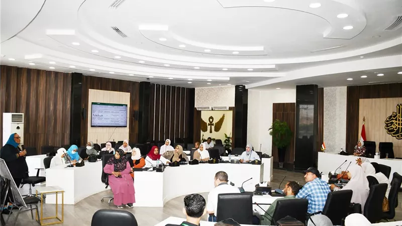 محافظ أسوان يتابع استكمال ورشة 