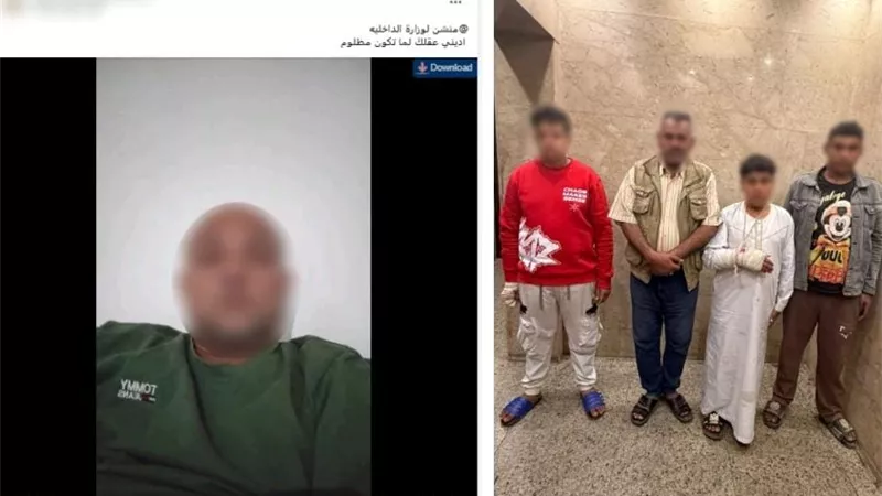 ضبط عامل ونجليه بعد التعدي على شاب وإصابته في القناطر الخيرية