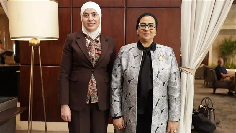 أمل عمار ووزيرة التنمية الاجتماعية الأردنية تبحثان تعزيز الت