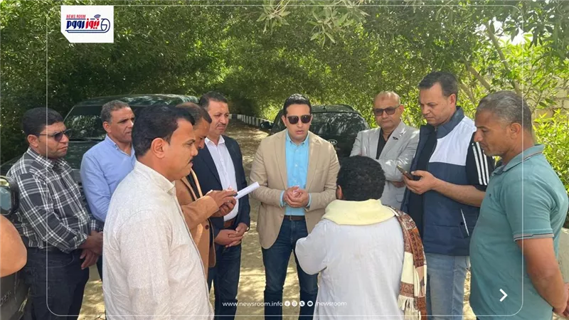 نائب محافظ الفيوم يتفقد مشروعات 