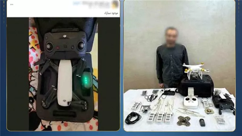 ضبط تاجر درون بالغربية.. روج لبيع طائرات دون ترخيص عبر مواقع التواصل