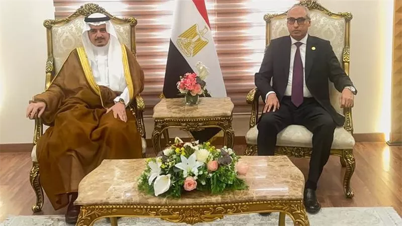 رئيس مجلس الدولة يستقبل رئيس ديوان المظالم بالسعودية والوفد المرافق له