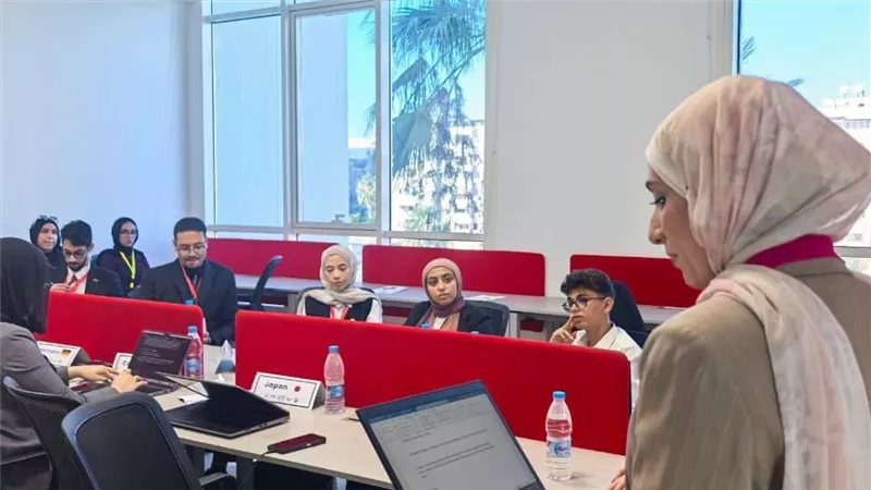 ختام فعاليات أول برنامج تدريبي نموذج محاكاة للأمم المتحدةPMUN بجامعة بورسعيد