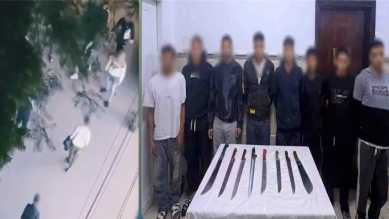 ضبط 8 أشخاص في مشاجرة بالأسلحة البيضاء بمدينة الزقازيق