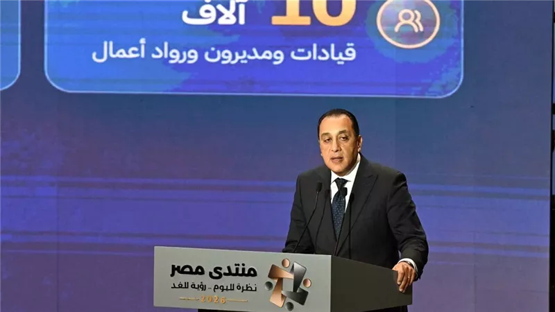 مدبولي: 50% من المشاركين بموقع المنتدى شباب تتراوح أعمارهم بين 18 و35 عامًا
