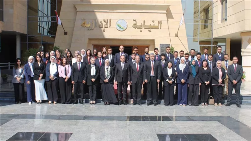 النيابة الإدارية تستضيف طلاب الجامعة المصرية الصينية وتعرّفهم بآليات التحقيق والتحول الرقمي