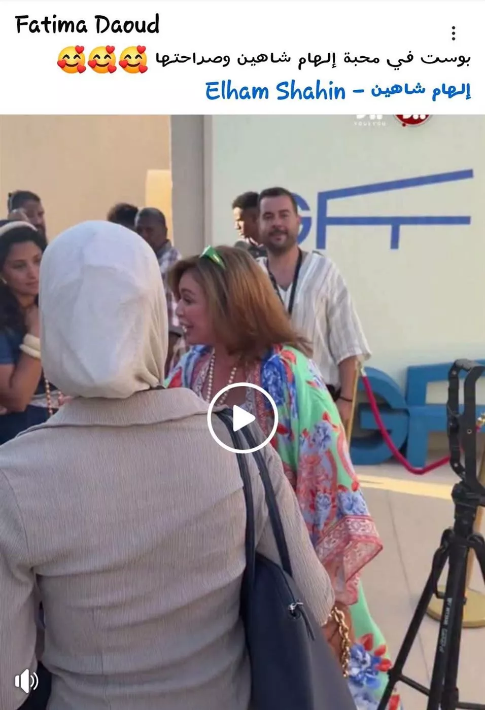 إشادات بآراء إلهام شاهين
