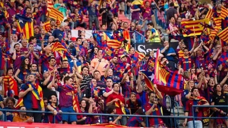 جماهير برشلونة