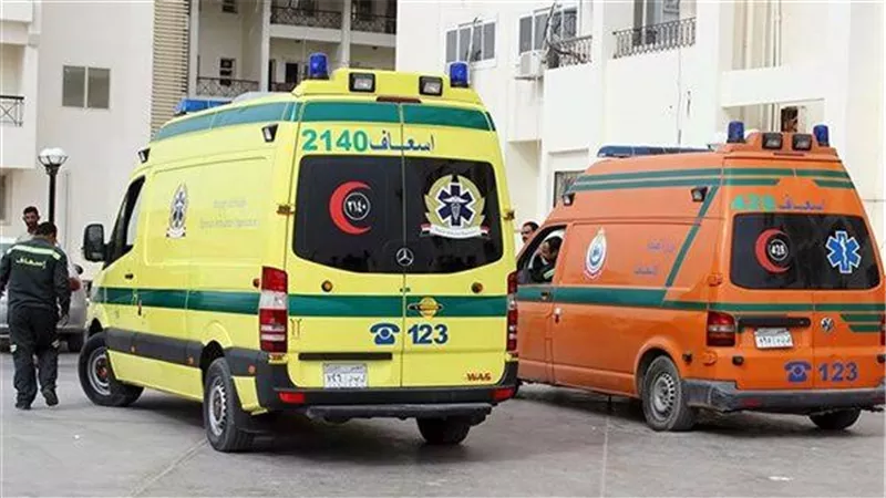 إصابة سيدة إثر سقوطها من شرفة منزلها بمدينة الصباح في السويس