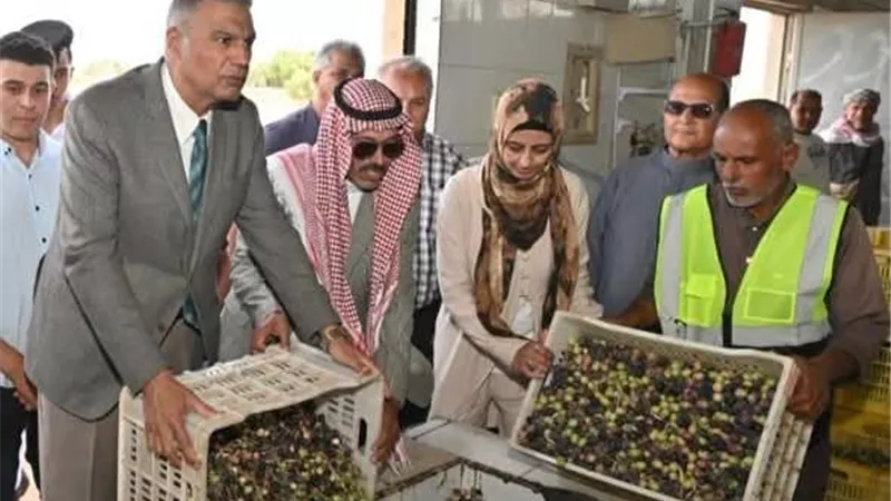 محافظ جنوب سيناء يتفقد معصرة زيت الزيتون التابعة لمديرية الزراعة بمنطقة أبوصويرة في رأس سدر