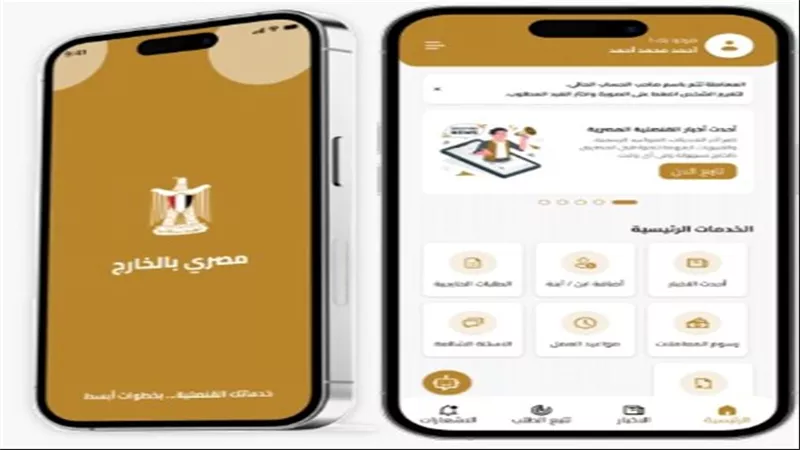 تطبيق مصري بالخارج