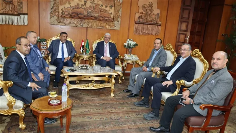 رئيس جامعة المنوفية يبحث مع خبراء الهندسة والتشييد إطلاق برامج دراسية بينية تواكب التحول الرقمي