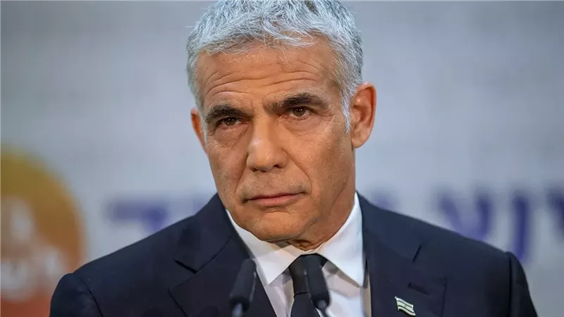 زعيم المعارضة الإسرائيلية يائير لابيد