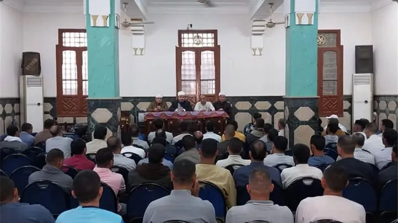انطلاق الدورة التدريبية لتأهيل المتقدمين لشغل وظيفة عامل مسجد ببني سويف