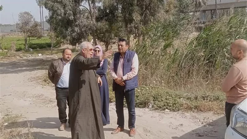 «زراعة كفرالشيخ» تستجيب لاستغاثة مزارع