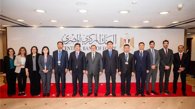 محافظ البنك المركزي يستقبل وفدًا صينيا لبحث أوجه التعاون المشترك