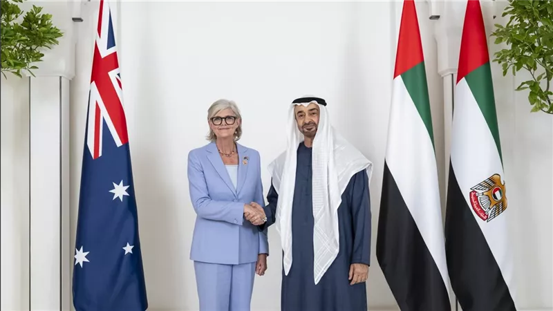 محمد بن زايد يبحث تعزيز التعاون مع الحاكمة العامة لكومنولث أستراليا