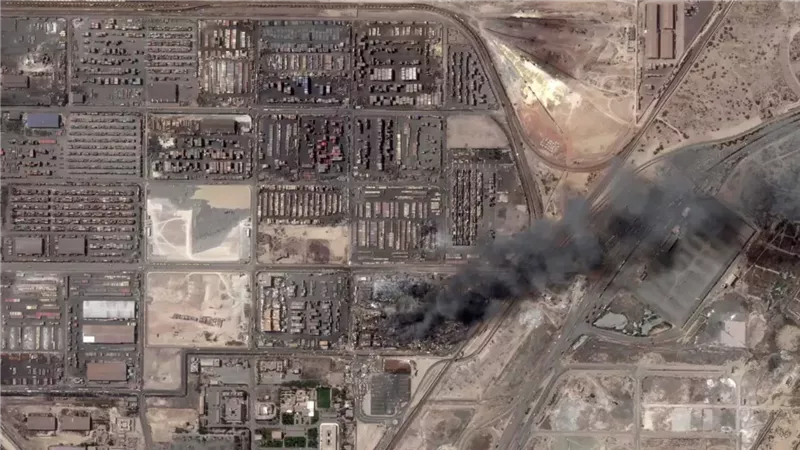 أزمة ميناء رجائي.. 20 يومًا لإخماد الحريق بالكامل رغم السيطرة الأولية