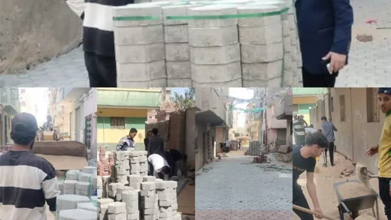 محافظ الشرقية يوجه بسرعة إنهاء تركيب بلاط الإنترلوك بالشوارع