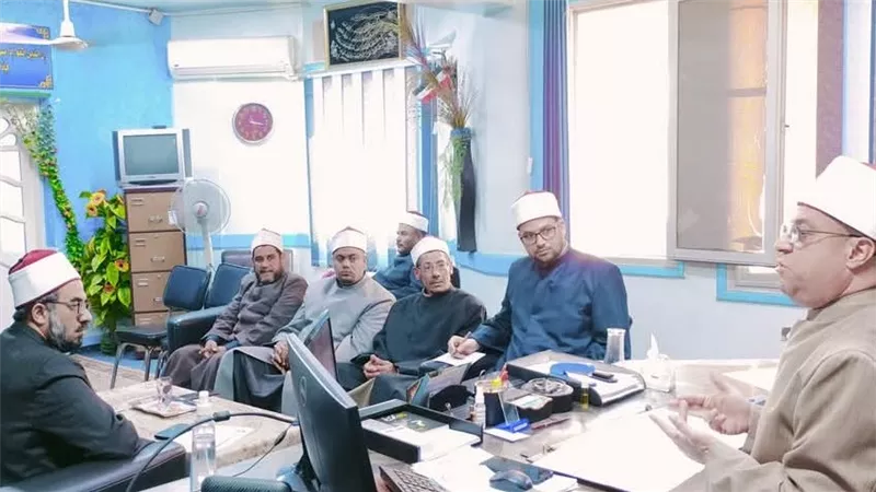 الانضباط التام والفعلي في المساجد.. تفاصيل اجتماع أوقاف السويس اليوم