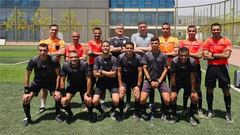 تدريبات خاصة لـ 10 حكام بمركز المنتخبات لرفع كفاءتهم قبل مباريات الدوري 
