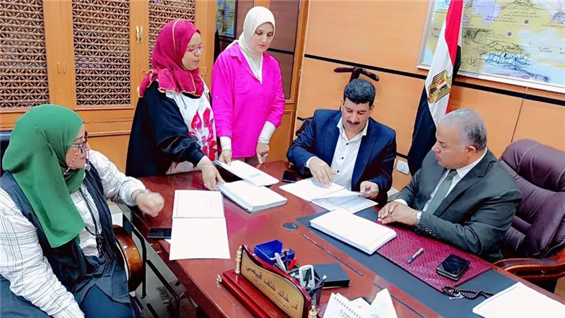 خطة استراتيجية لإدارة قياس الجودة واستهداف 350 مدرسة للاعتماد والجودة بالفيوم