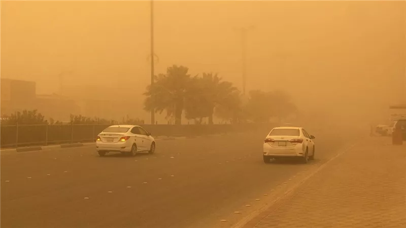 العاصفة هتقل الساعة 9.. أخر مستجدات الموجة الترابية على مصر (فيديو)