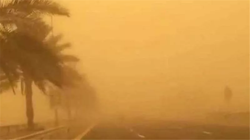  العاصفة تضرب القاهرة.. وتدهور فى الرؤية بـ بدر والشروق والتجمع