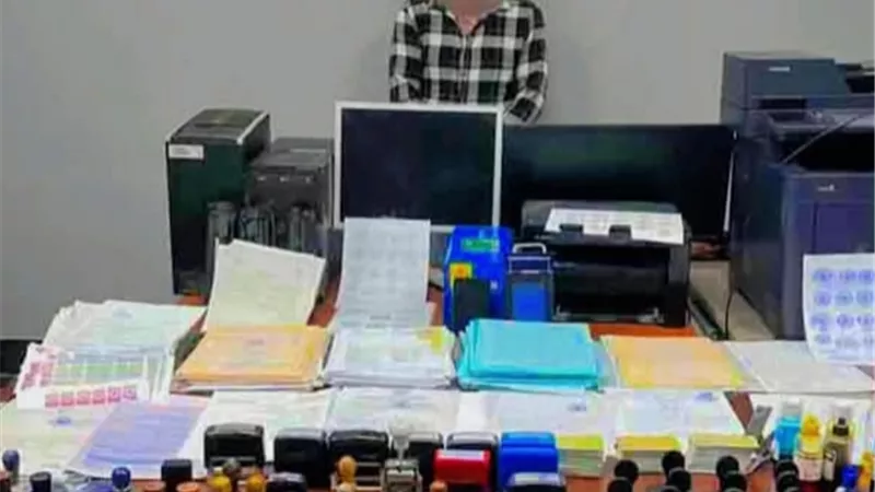 ضبط مزور محترف في طنطا وبحوزته أدوات كاملة لتزوير المحررات الرسمية