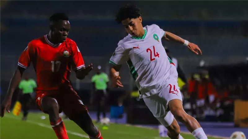 منتخب المغرب يفوز على كينيا بثلاثية في أمم إفريقيا للشباب