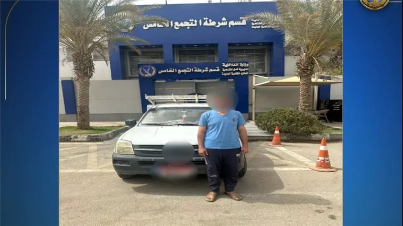 عرض حياة المواطنين للخطر .. القبض على سائق ترك طفله يقود سيارته