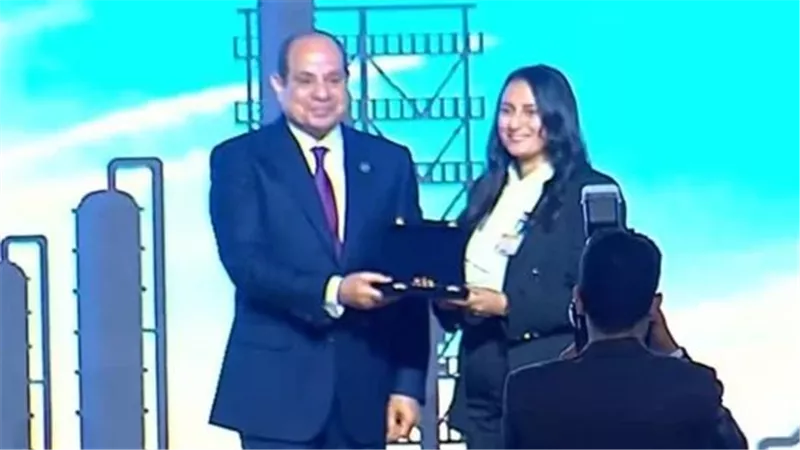بعد تكريمها من الرئيس السيسي.. من هي مهرائيل مجدي أول فتاة سائقة قطار؟