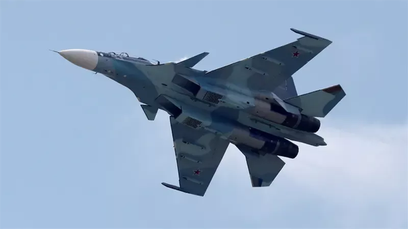 لأول مرة.. أوكرانيا تُسقط مقاتلة روسية «Su-30» بصاروخ