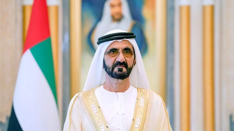 محمد بن راشد ناعيًا الأمير الوالد: 