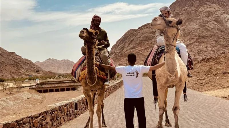 «التجلي الأعظم» مشروع تخرج بإعلام الأزهر لدعم السياحة في جنوب سيناء|صور