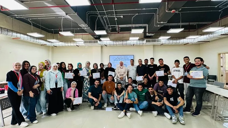 كلية الطب البشري تتربع على عرش دوري عباقرة جامعة بني سويف 
