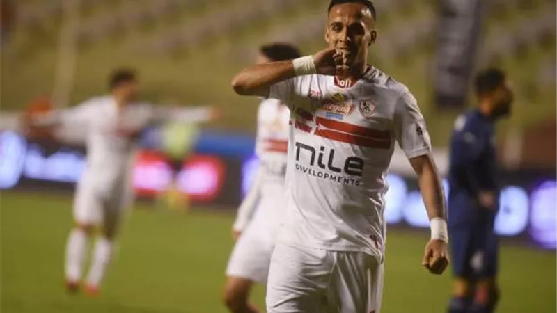 بعد 24 ثانية .. ناصر منسي يمنح الزمالك التقدم على البنك الأهلى  