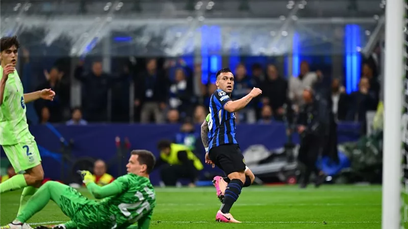 بهدفين الانتر يتقدم ويضع قدمًا للنيراتزوري في نهائي دوري الأبطال