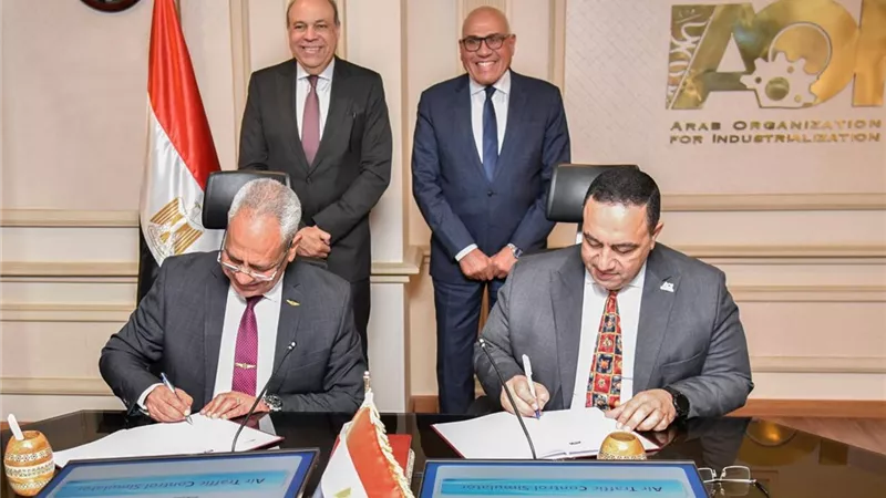 بروتوكول تعاون مشترك بين «العربية للتصنيع» ووزارة الطيران المدني