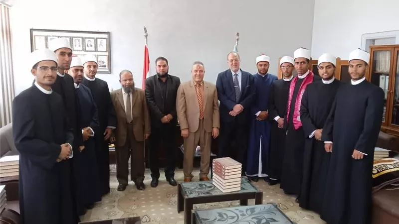 جامعة الأزهر بدمياط الجديدة تكرم خريجيها المعينين بوزارة الأوقاف ( صور)