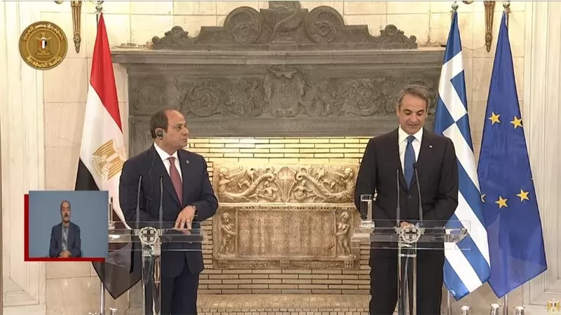 رئيس وزراء اليونان: نشكر مصر على دورها فى حل أزمات الشرق الأوسط