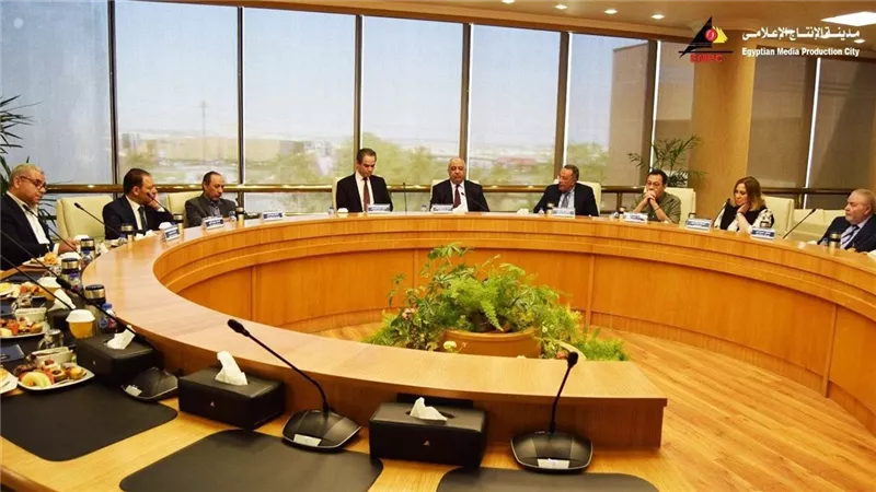  اللجنة العليا تعقد أول اجتماعا لمنتدي القاهرة للإعلام بمدينة الإنتاج الإعلامي