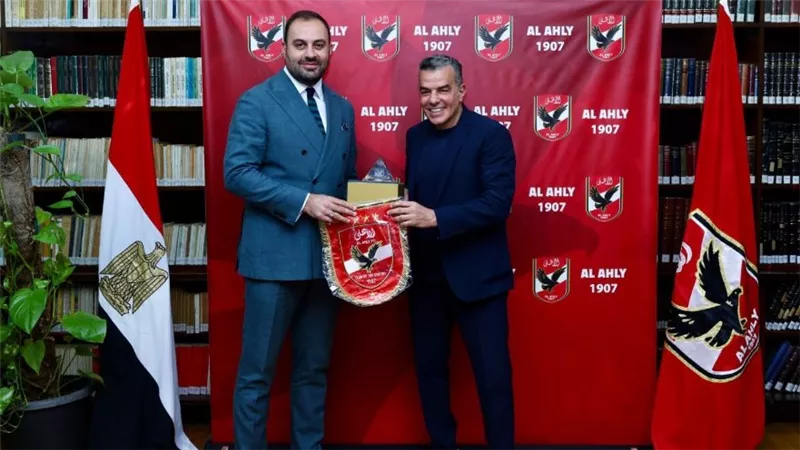 الأهلي يبحث مع وفد السفارة الأمريكية سبل التعاون قبل المشاركة بمونديال الأندية