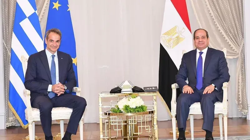 السيسي يعزز الشراكة المصرية اليونانية لمواجهة تحديات الإقليمية